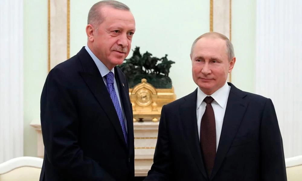 Τα τηλεφωνήματα του Πούτιν-Πιο πολύ μίλησε με τον Ερντογάν